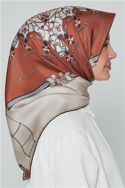 Armine Nostalji Twill İpek Eşarp 18Ya3736 31