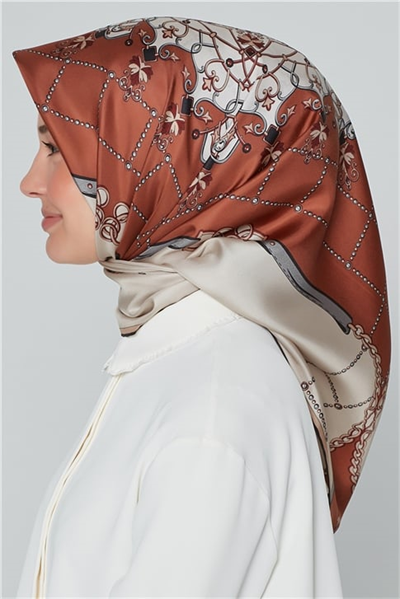 Armine Nostalji Twill İpek Eşarp 18Ya3736 31