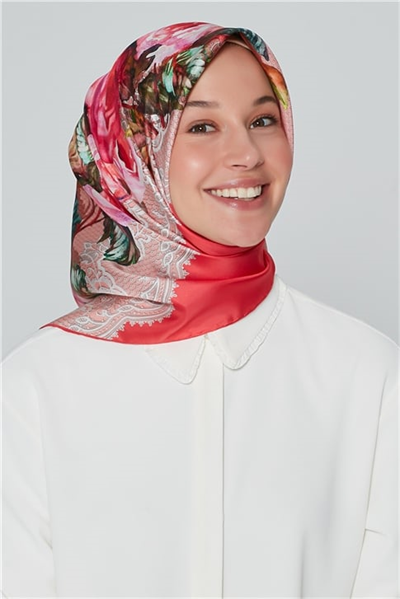 Armine Nostalji Twill İpek Eşarp 18Ya4513 3 01