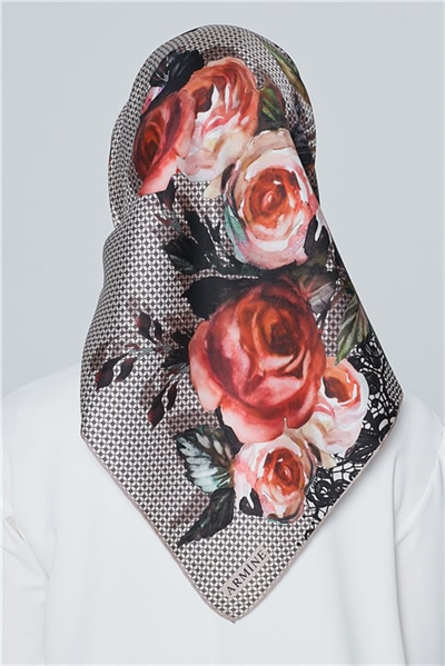 Armine Nostalji Twill İpek Eşarp 18Ya4513 3 34