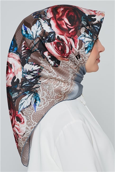 Armine Nostalji Twill İpek Eşarp 18Ya4513 3 14