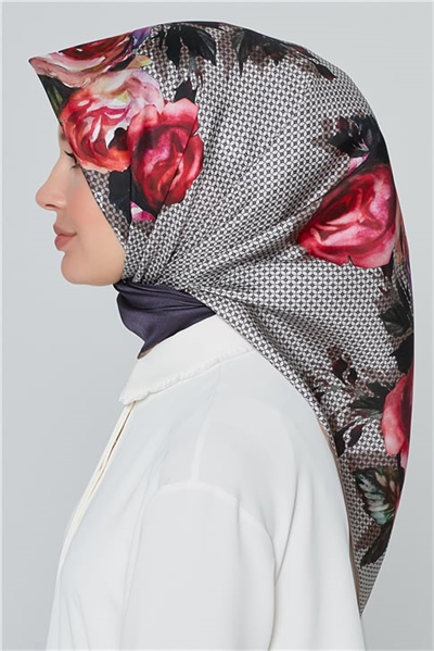 Armine Nostalji Twill İpek Eşarp 18Ya4513 3 33