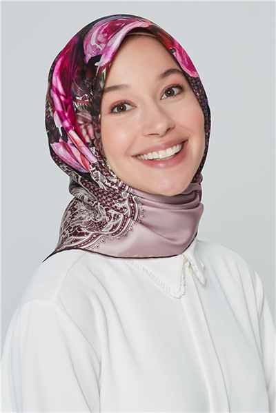 Armine Nostalji Twill İpek Eşarp 18Ya4513 3 81