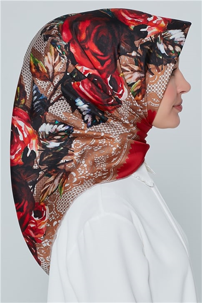 Armine Nostalji Twill İpek Eşarp 18Ya4513 3 03