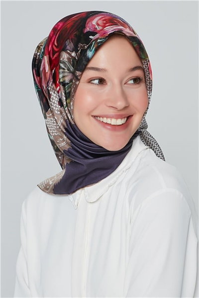 Armine Nostalji Twill İpek Eşarp 18Ya4513 3 33
