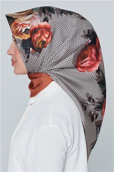 Armine Nostalji Twill İpek Eşarp 18Ya4513 3 34
