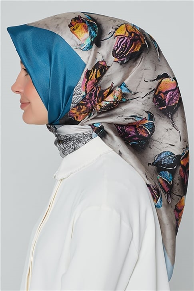 Armine Nostalji Twill İpek Eşarp 18Ya4533 82