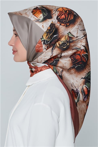 Armine Nostalji Twill İpek Eşarp 18Ya4533 33