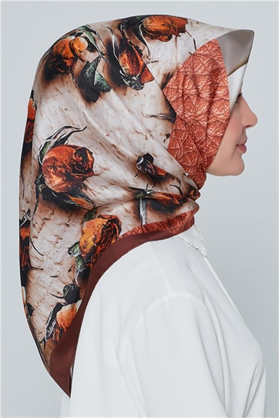 Armine Nostalji Twill İpek Eşarp 18Ya4533 33