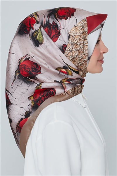 Armine Nostalji Twill İpek Eşarp 18Ya4533 10