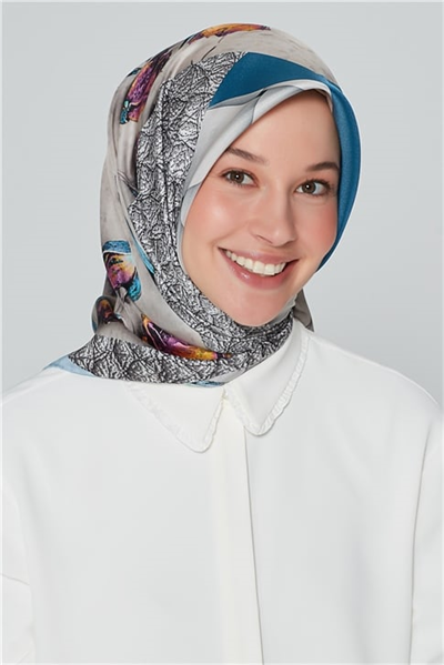 Armine Nostalji Twill İpek Eşarp 18Ya4533 82
