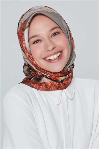Armine Nostalji Twill İpek Eşarp 18Ya4533 33
