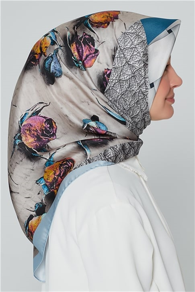 Armine Nostalji Twill İpek Eşarp 18Ya4533 82