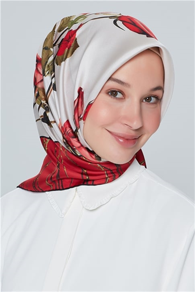 Armine Nostalji Twill İpek Eşarp 18Ya7240 31 32