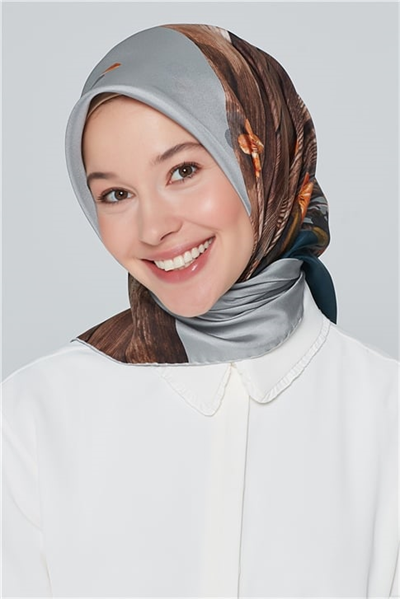Armine Nostalji Twill İpek Eşarp 18Ya7246 35