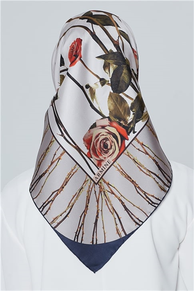 Armine Nostalji Twill İpek Eşarp 18Ya7240 31 33