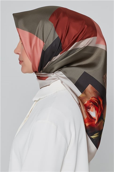 Armine Nostalji Twill İpek Eşarp 18Ya7263 36 35