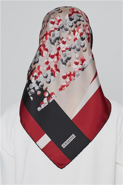 Armine Nostalji Twill İpek Eşarp 18Ya7268 6 81