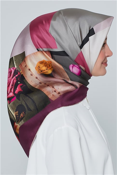 Armine Nostalji Twill İpek Eşarp 18Ya7263 36 36