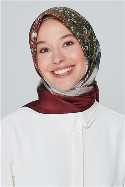 Armine Nostalji Twill İpek Eşarp 18Ya7276 26 82