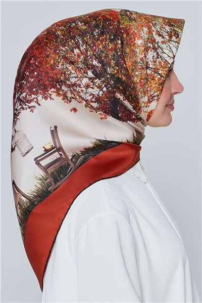 Armine Nostalji Twill İpek Eşarp 18Ya7276 26 26