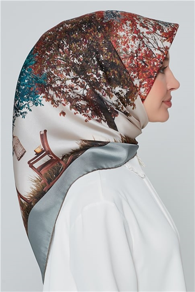 Armine Nostalji Twill İpek Eşarp 18Ya7276 26 33
