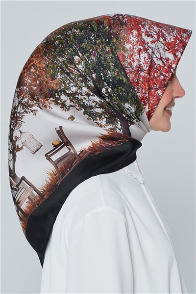 Armine Nostalji Twill İpek Eşarp 18Ya7276 26 28