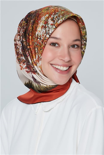 Armine Nostalji Twill İpek Eşarp 18Ya7276 26 26