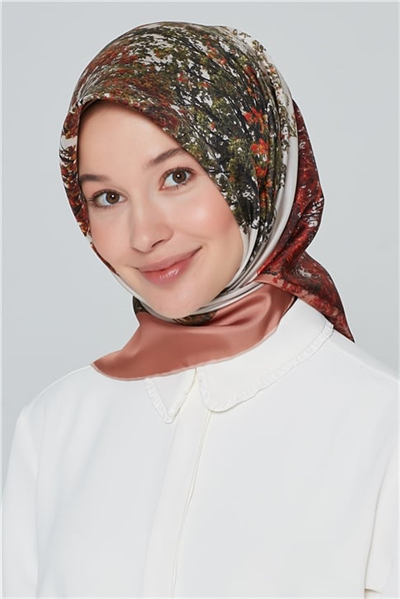 Armine Nostalji Twill İpek Eşarp 18Ya7276 26 31