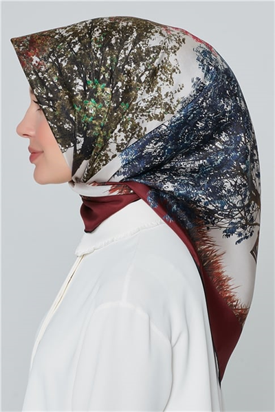 Armine Nostalji Twill İpek Eşarp 18Ya7276 26 82