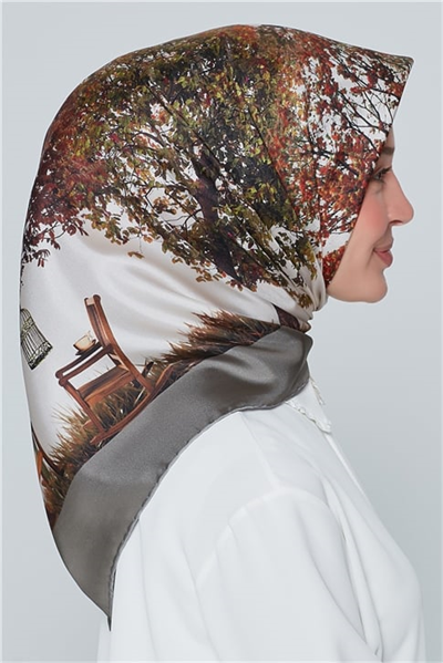 Armine Nostalji Twill İpek Eşarp 18Ya7276 26 32