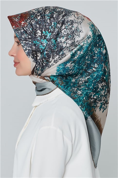 Armine Nostalji Twill İpek Eşarp 18Ya7276 26 33