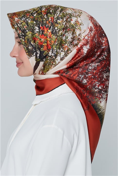 Armine Nostalji Twill İpek Eşarp 18Ya7276 26 26
