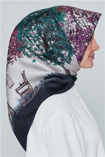 Armine Nostalji Twill İpek Eşarp 18Ya7276 26 81