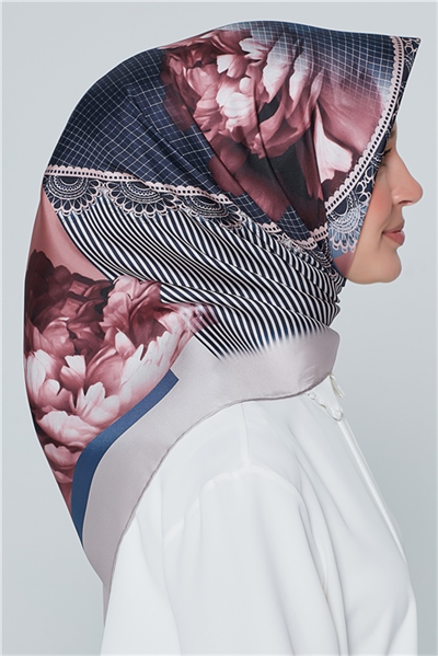 Armine Nostalji Twill İpek Eşarp 18Ya7284 33