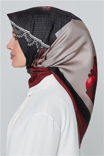 Armine Nostalji Twill İpek Eşarp 18Ya7284 82