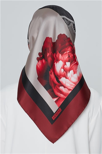Armine Nostalji Twill İpek Eşarp 18Ya7284 82