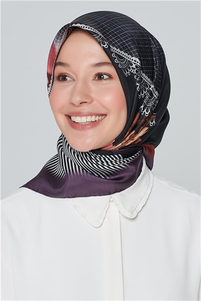 Armine Nostalji Twill İpek Eşarp 18Ya7284 06