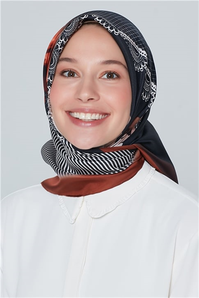 Armine Nostalji Twill İpek Eşarp 18Ya7284 80