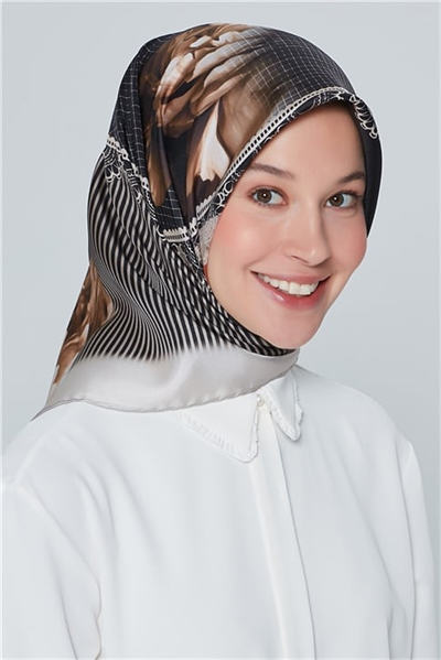 Armine Nostalji Twill İpek Eşarp 18Ya7284 31