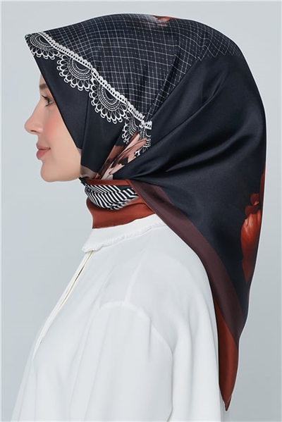 Armine Nostalji Twill İpek Eşarp 18Ya7284 80