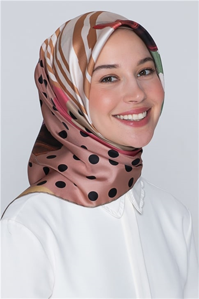 Armine Nostalji Twill İpek Eşarp 18Ya7297 8 08
