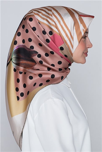 Armine Nostalji Twill İpek Eşarp 18Ya7297 8 08