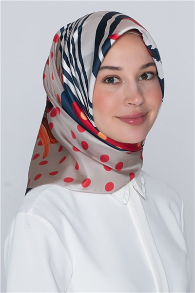 Armine Nostalji Twill İpek Eşarp 18Ya7297 8 30