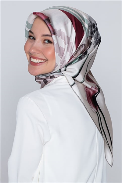 Armine Nostalji Twill İpek Eşarp 18Ya7297 8 80