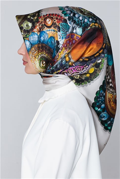 Armine Nostalji Twill İpek Eşarp 18Ya7405 81