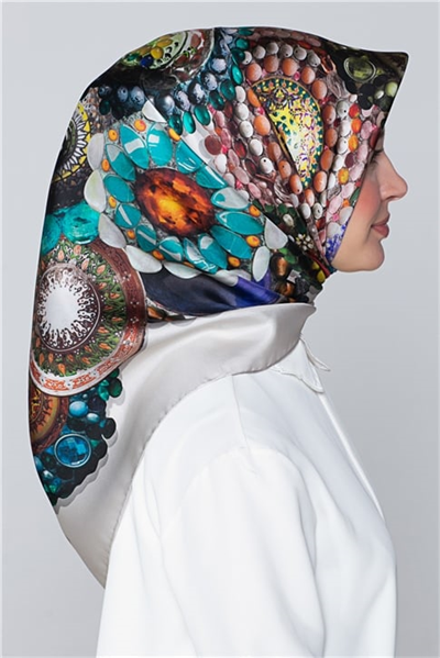 Armine Nostalji Twill İpek Eşarp 18Ya7405 81