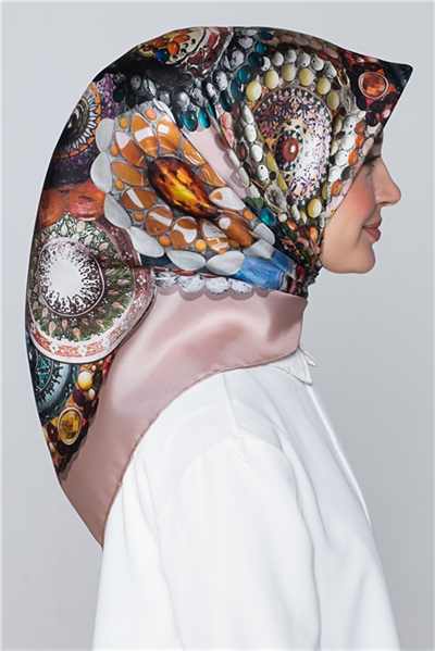 Armine Nostalji Twill İpek Eşarp 18Ya7405 42