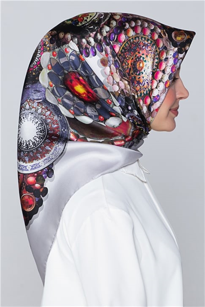 Armine Nostalji Twill İpek Eşarp 18Ya7405 83
