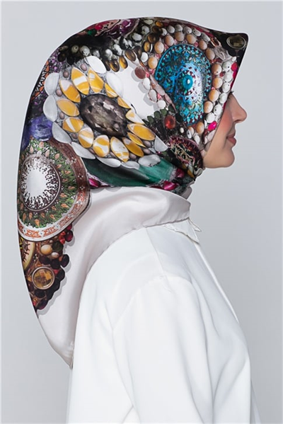 Armine Nostalji Twill İpek Eşarp 18Ya7405 82